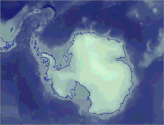 Sample surface, large scale